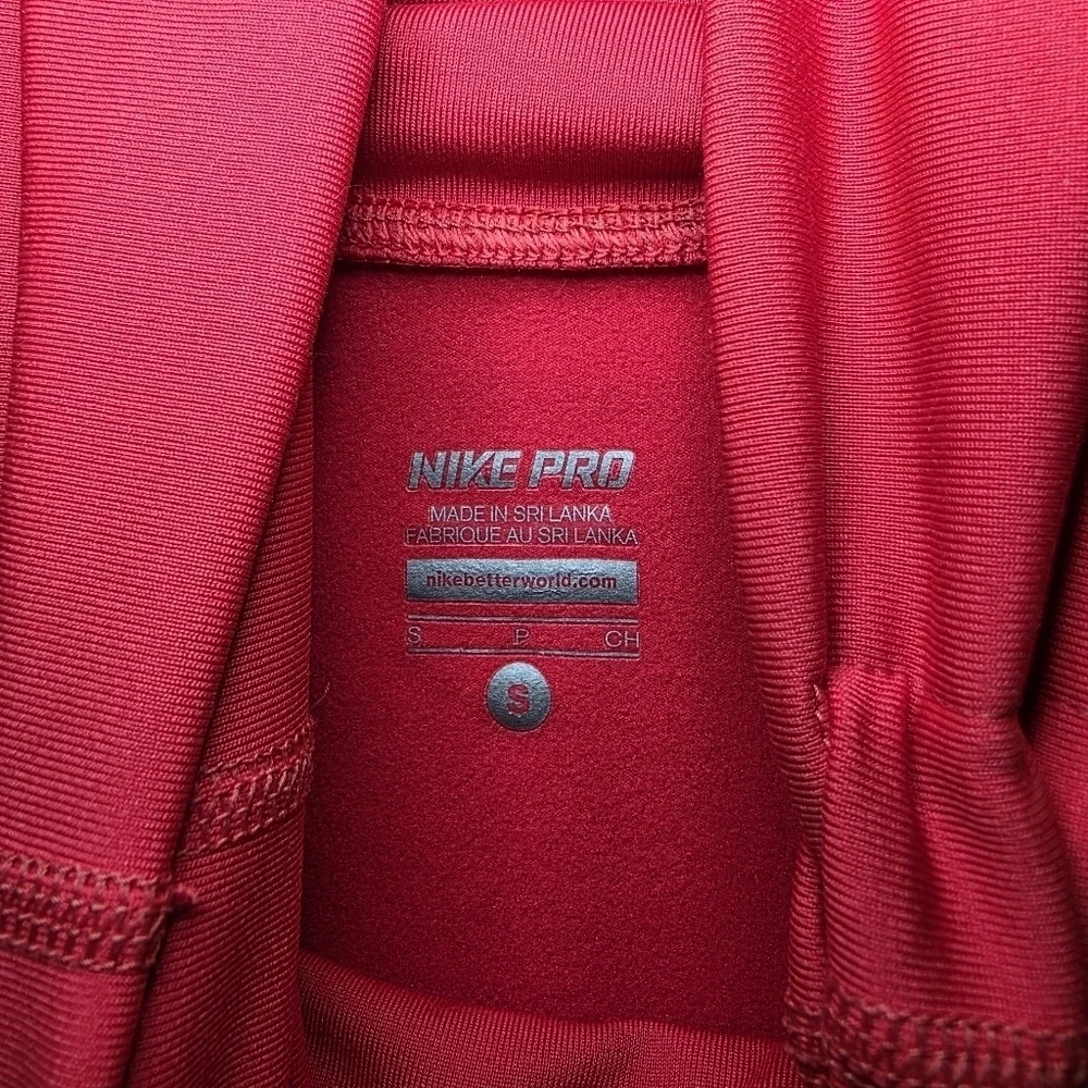 Nike Pro Dry Fit Long Sleeve Drawstring Turtleneck Sz Small